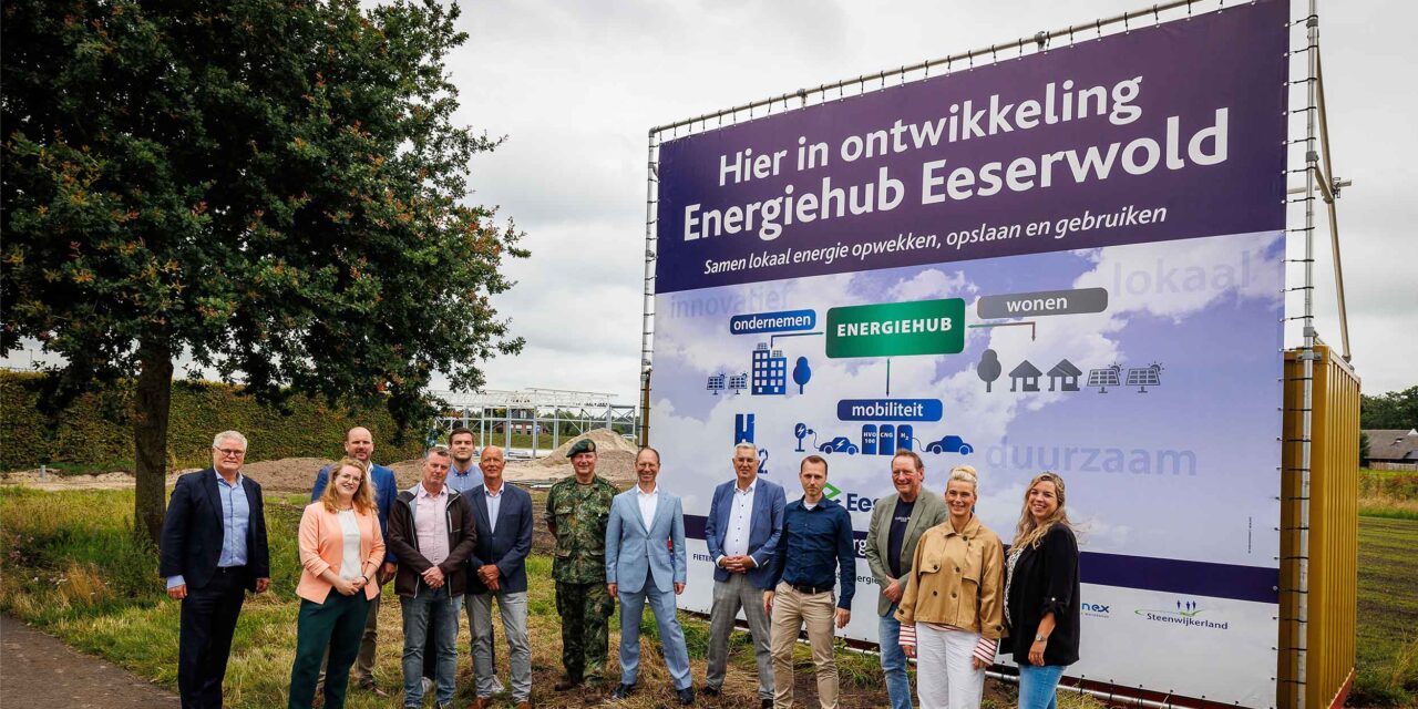 Project Energiehub Eeserwold bij Steenwijk officieel van start