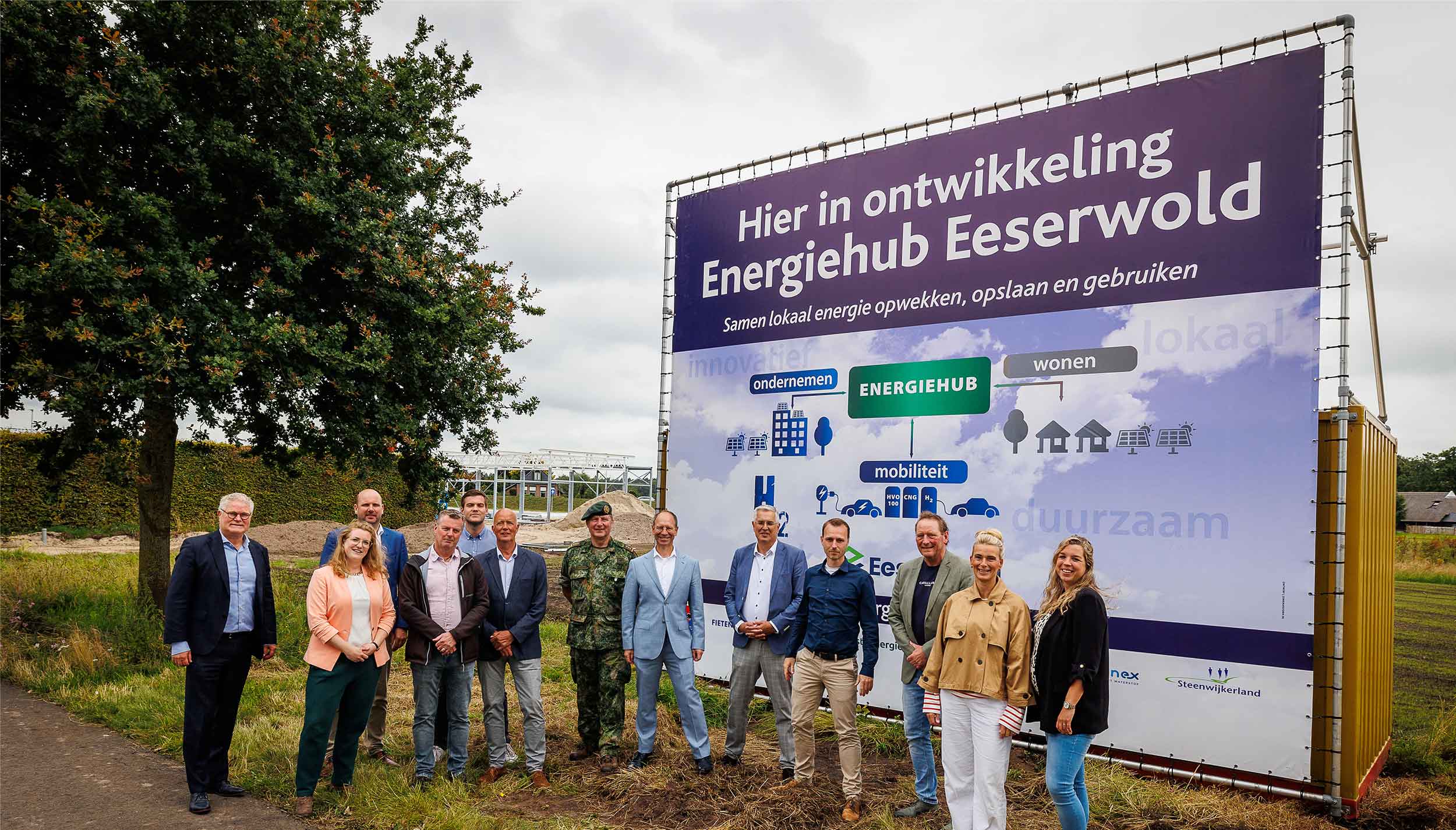 Project Energiehub Eeserwold bij Steenwijk officieel van start
