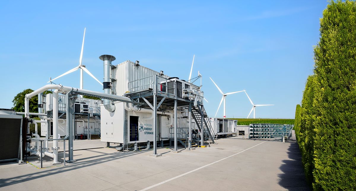 Waterstof energiehub